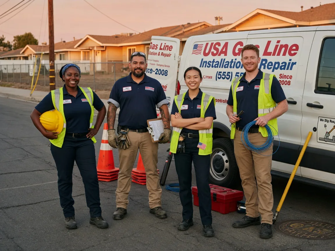 Gas Line Installation company in Prairie Hill, TX